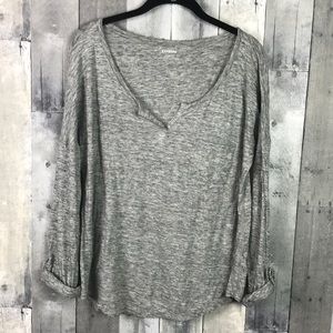 Gray Express Top
